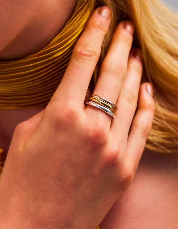 Bamboo Gold Ring