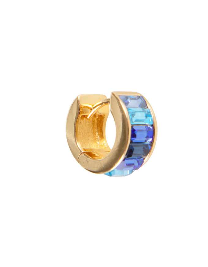 Blue Ombre Crystal Huggies