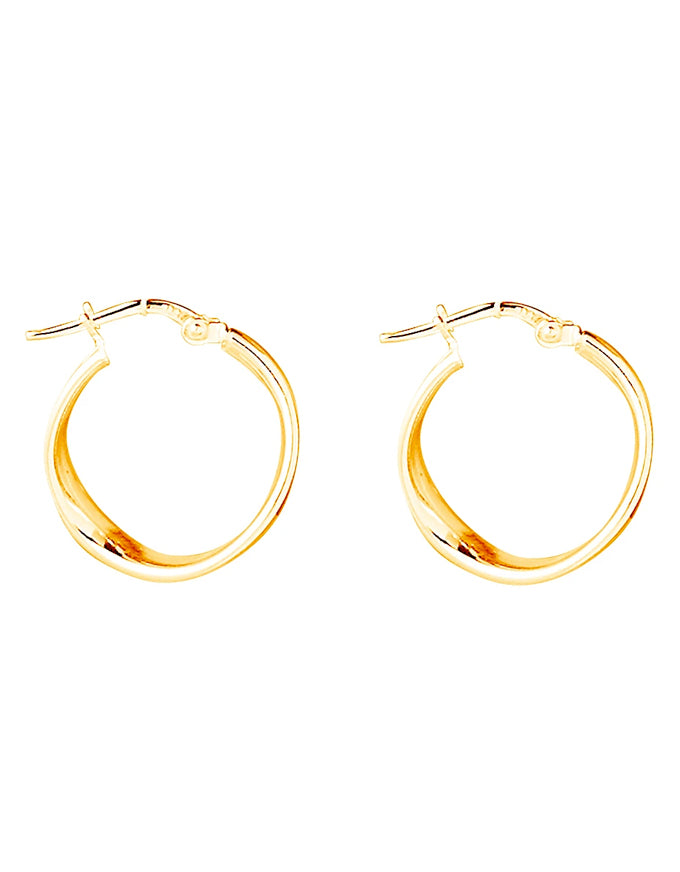 Eddy Hoop Yellow Gold