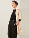 The Focus Trench Coat in Natural, from POL.