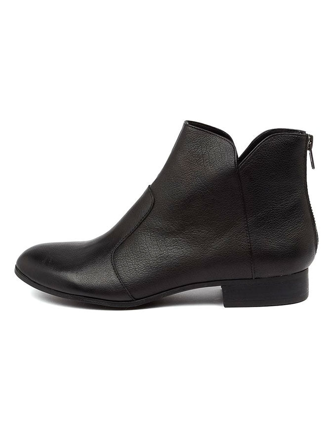 FRONIA Ankle Boots Black Leather