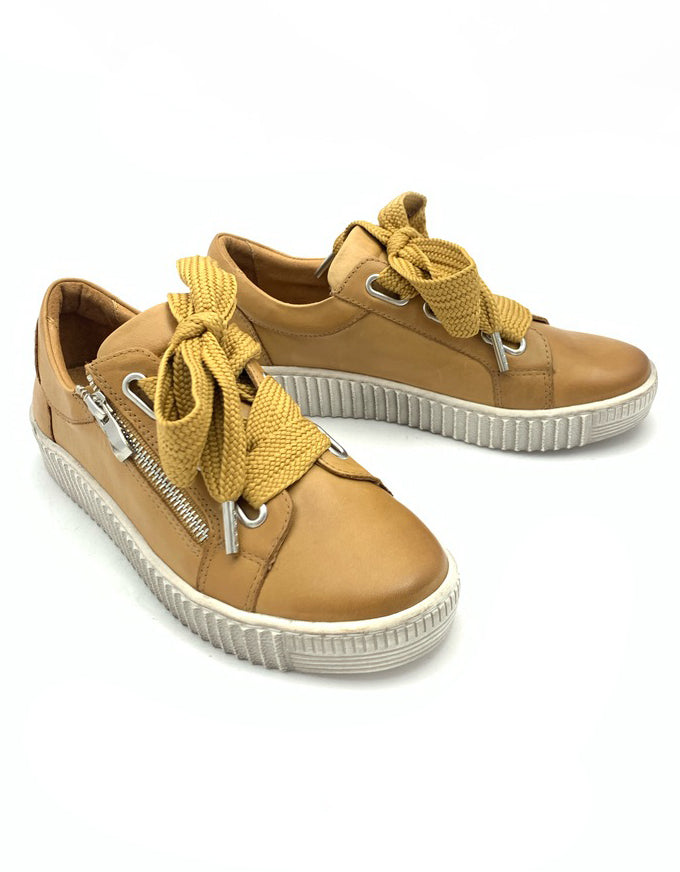 Jovi Sneaker Tan Leather