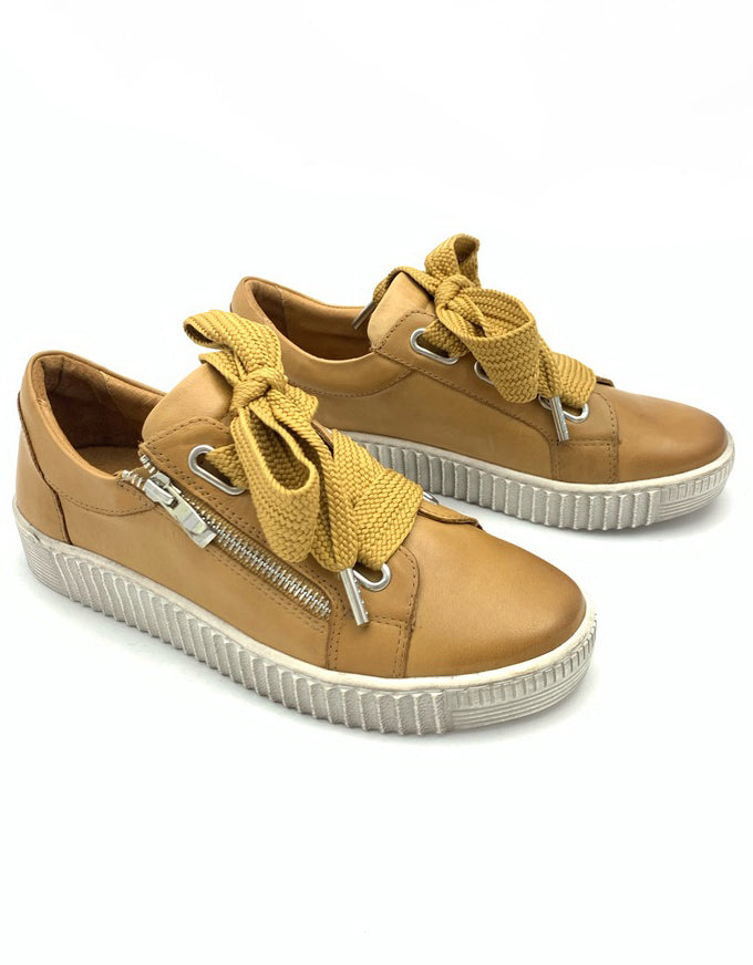 Jovi Sneaker Tan Leather