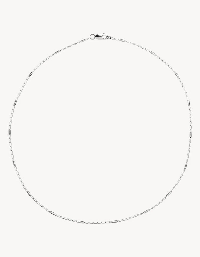 Rod & Link Gold Necklace 45cm