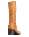 SERAFINA Boots Camel Leather