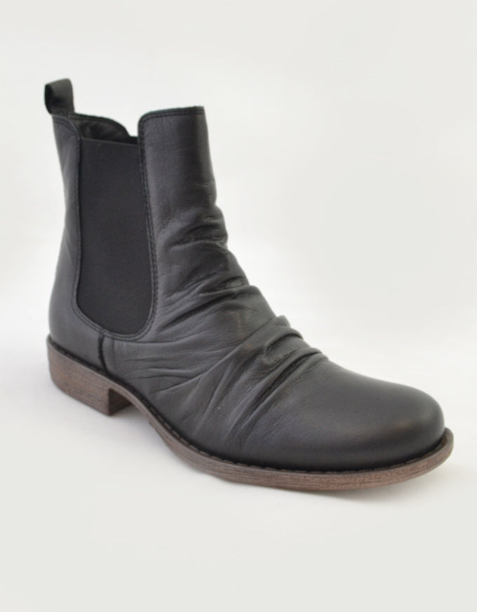 The Willo Ankle Boots in Black.