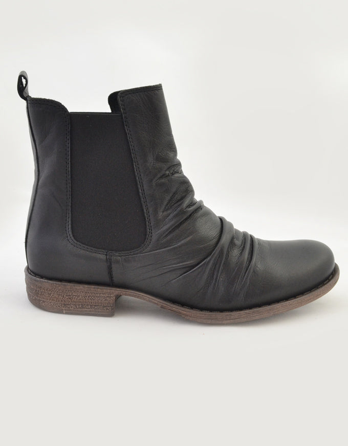 The Willo Ankle Boots in Black.