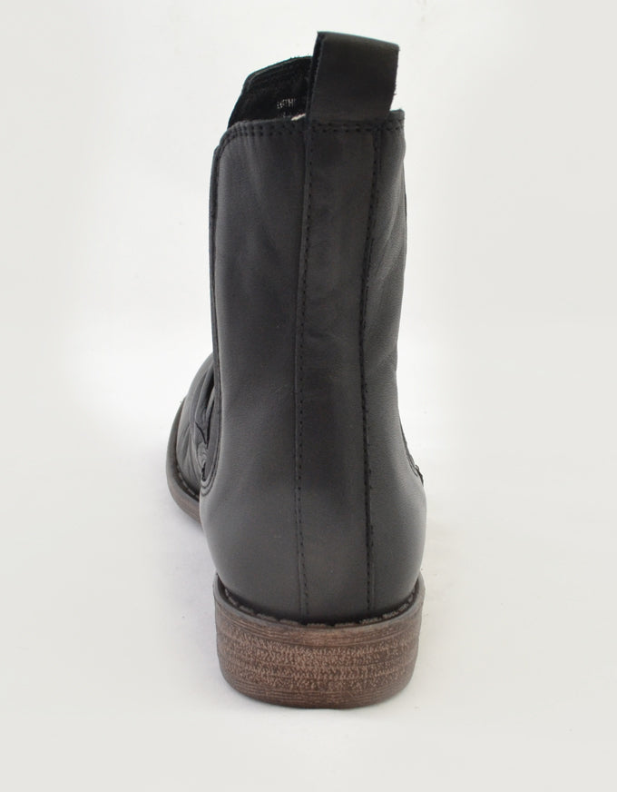 The Willo Ankle Boots in Black.